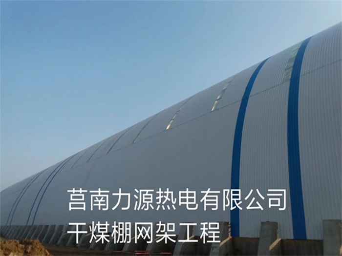 鹤壁力源热电有限公司干煤棚网架工程
