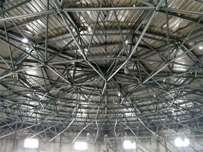 鹤壁洗煤厂蓄水池网架